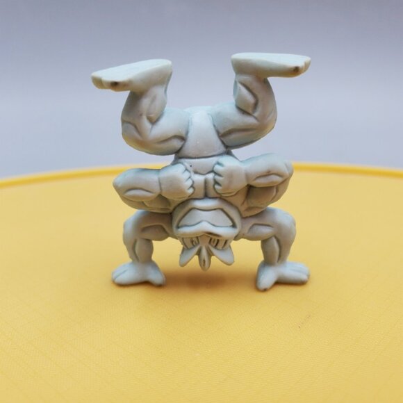 Vtg Nintendo Pokemon Rubber Eraser Keshi Figure Lot Blastoise Clefable Machamp - Picture 3 of 8